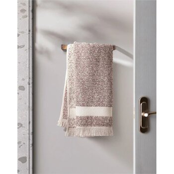 Madame Coco Brest İpliği Boyalı Pudra 50 x 85 cm Yüz Havlusu