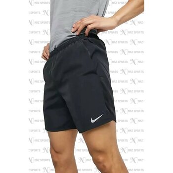 Nike Dri-Fit Challenger 7bf Runnig Siyah Standart Kesim Erkek Koşu Şort - S