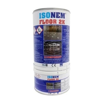 İsonem Floor 2k Solventsiz Epoksi Zemin Boyası 2.5 Kg Beyaz
