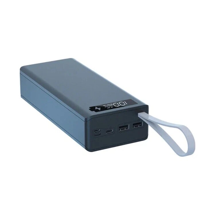 Ayrılabilir LCD Ekran Diy 16x18650 Pil Powerbank Kutusu Siyah Power Bank Kutusu