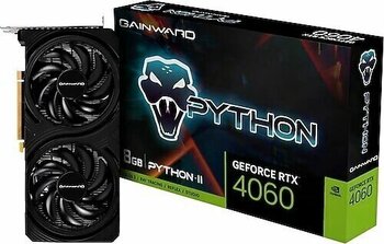 Gainward RTX 4060 Python II NE64060019P1-1070V 128 Bit GDDR6 8 GB Ekran Kartı