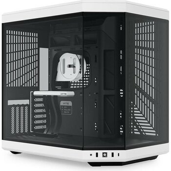 Hyte Y70 Panda Temperli Cam USB 3.2 E-Atx Dual Chamber Mid Tower Gaming Kasa (CS-HYTE-Y70-BW)