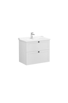 VitrA Root Classic LavaboDolabı, İki Çekmeceli, Mat Açık Gri