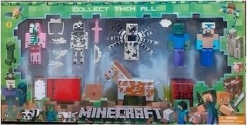 Minecraft Oyuncak Minecraft Atlı Ve Örümcekli Karakter Figür Seti Minecraft 16 Parça
