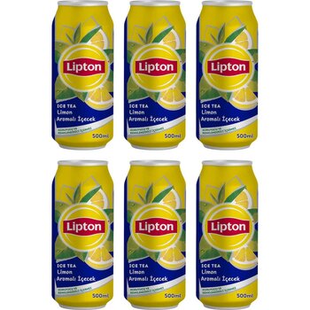 Lipton Ice Tea Limon 500 Ml X 6 Adet