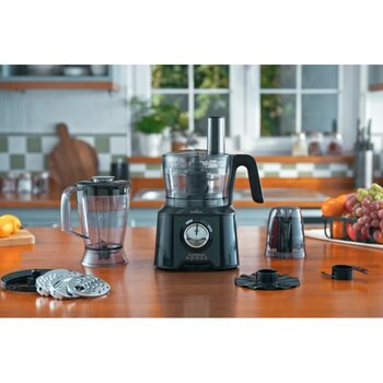 Karaca 10ürün 1arada Mastermaid Power Multifunctional (Doğrama, Karıştırma, Öğütme, Rendeleme, Dilimleme, Yoğurma ve Çırpma) Çok İşlevli Gıda Hazır...