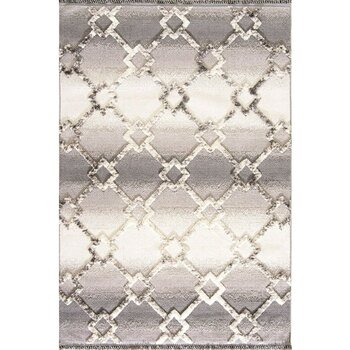 Çam Halı Aspendos 2203 Gri Koridor Halısı Kesme Yolluk Mutfak Halısı Modern Salon halısı - 80 x 250 cm