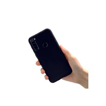 Xiaomi Redmi Note 8 Kılıf Kamera Korumalı Silikon Rubber Arka Kapak - Siyah