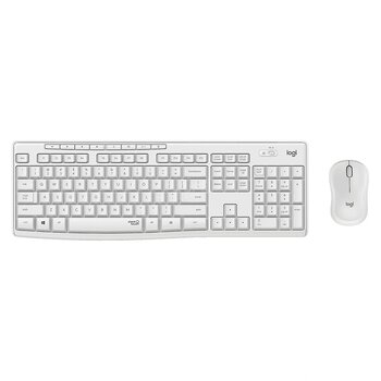 Logitech Mk295 Q Tr Beyaz Kablosuz Klavye+Mouse Set