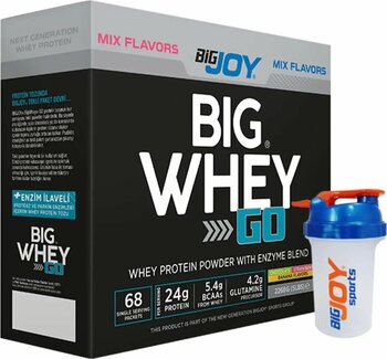 Bigjoy Big Whey Go Mix Tekli Sachet Whey Protein