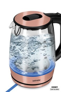 Goldmaster Honey 2200 W 1.7 L Pembe Kettle