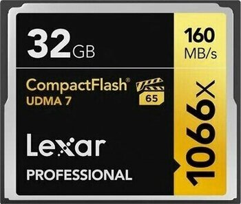 Lexar Professional 1066X 32 GB CompactFlash Hafıza Kartı