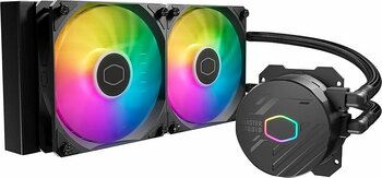 Cooler Master MasterLiquid 240L Core ARGB 240mm AM5/1700P Siyah İşlemci Sıvı Soğutucu