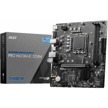 MSI Pro H610M-E 3200MHz DDR4 Soket 1700 M.2 HDMI VGA mATX Anakart