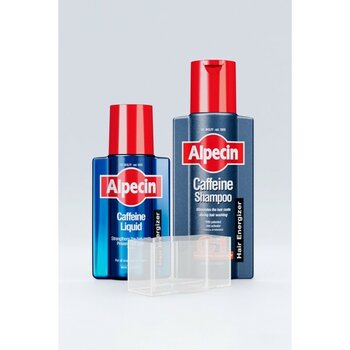 Alpecin Kafein Şampuan C1, 250ml + Likit 200ml Set ( + Aparat )