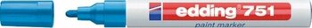 Edding Markör Boya Dekor Yuvarlak Uçlu 1-2 Mm Mavi 751 10 Adet