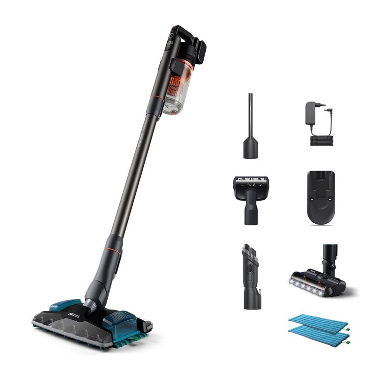 Philips 8000 Serisi Aqua Plus Mercan Şarjlı Dikey Süpürge