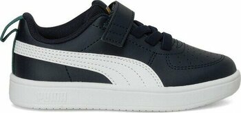 Puma Rickie AC+ PS Siyah Erkek Çocuk Sneaker - 33 - Siyah - Beyaz