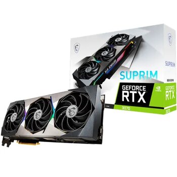 MSI GeForce RTX 3070 Suprim 8GB GDDR6 Ekran Kartı