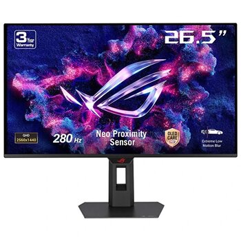 Asus ROG Strix Oled Xg27acdms 26.5" 280Hz 0.03ms 2K QHD Adaptive Sync Qd-oled Pivot Gaming Monitör