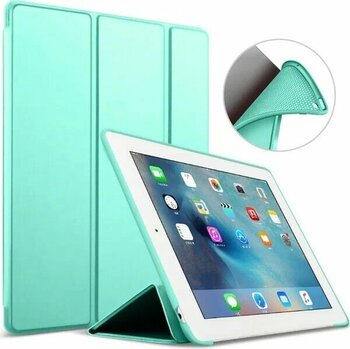 MobaxAksesuar Smart Case Mint Yeşili Apple iPad 9. Nesil 10.2" Uyumlu Silikon Tablet Kılıfı
