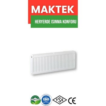 MAKTEK Panel Radyatör 600X600 Tip 22 Pkkp 60X60 ( Kalorifer Petek ) - Beyaz