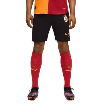 Puma Galatasaray 2025/2026 İç Saha Erkek Siyah Futbol Şort 77982305