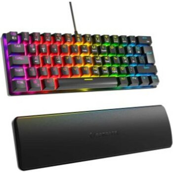 Nusrat Bilişim Rampage Ally K11 Siyah Rainbow Q Gaming Oyuncu Klavye Bilek Destekli Blue Switch