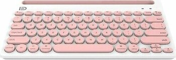 Fd IK3381 Pembe Kablosuz Klavye