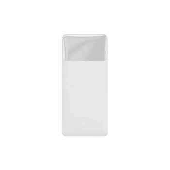 Baseus Bipow Dijital Ekranlı 15W 20.000 Mah Beyaz Powerbank