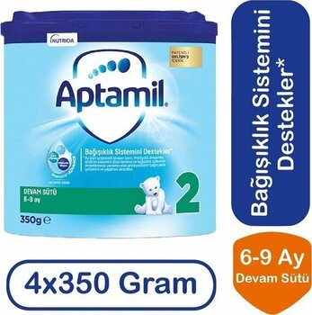 Aptamil 2 Numara Devam Sütü 4 X 350 G