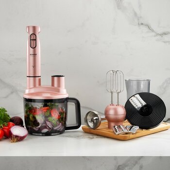 Schafer Chef Blend Mega Blender Set 1500 W Pembe Renkli Çoklu Set Kapasite 1,5 lt