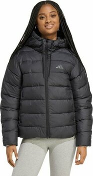 Adidas W Ess 3s Kadın Spor Mont - JX7814 - L - Siyah