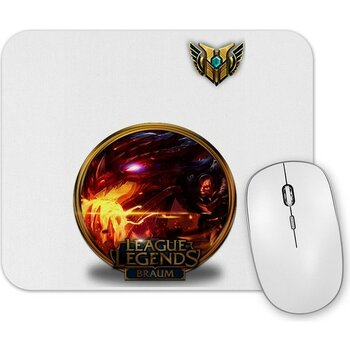 Baskı Dükkanı League Of Legends Braum Lol Mouse Pad