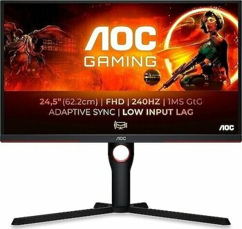 AOC AOC Gaming 25G3ZM/BK 24.5 inç 1920 x 1080 Full HD Oyuncu Monitörü