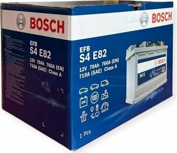 Bosch Start Stop EFB 12 V 70 Ah 760A En Akü