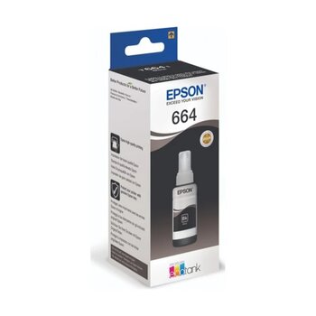 Epson T664 Siyah Mürekkep