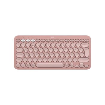 Logıtech K380s, Pebble Keys 2,  Rose, 920-011861, Bluetooth, Türkçe, Q, Multimedya, Mini Klavye