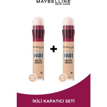 Maybelline New York 2'li Instant Anti Age Eraser Kapatıcı - 01 Light