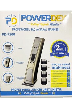 powerdex Profesyonel Saç Ve Sakal Tıraş Makinesi Pd-7200