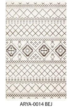 DECOSER HALI Decoser Halı Arya 014 Bej Akrilik Makine Halısı Salon-Oturma Oda Halısı