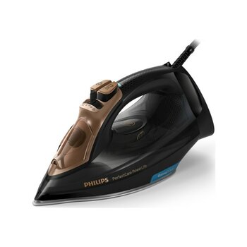 Philips 2400 W Buharlı Ütü - SteamGlide Plus Taban, Kahverengi, Dikey Buhar Yok, Ayarlanabilir Isı