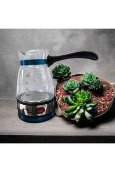 General Home Elektrikli Cam Cezve, Cam Türk Kahve Makinesi