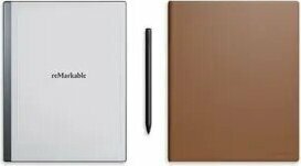 remarkable 2 Digital Paper Tablet Marker Plus Kapaklı Kahverengi Kılıf
