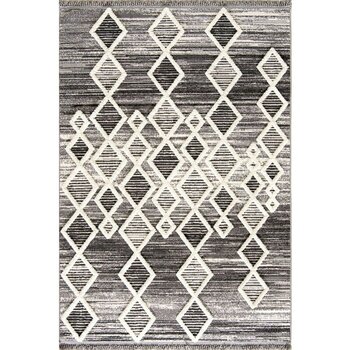 Çam Halı Aspendos 2206 Gri Koridor Halısı Kesme Yolluk Mutfak Halısı Modern Salon halısı - 120 x 250 cm