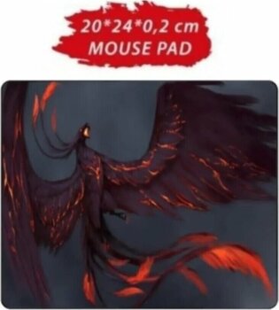 Concord Mp-241 20x24x0,2cm Kaygan Yüzey Kaymaz Taban Mouse Pad