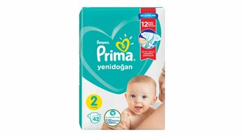 Prima Yenidogan No :2 Bebek Bezi 4-8 kg 42'li