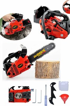 stilmax 52cc Portatif Mini Benzinli Testere 30cm 13000rpm 1500w Benzinli Dal Budama Kesme Bıçkı Testeresi