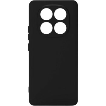 Xiaomi Redmi Note 14 Pro Plus 5g Kılıf Kamera Korumalı Silikon Rubber Arka Kapak - Siyah