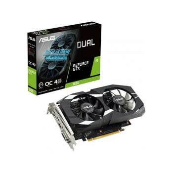 ASUS GTX1650 4GB DUAL GTX1650-O4GD6-P-V2 GDDR6 128bit HDMI DP PCIe 16X v3.0
